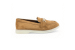 mocasin confort  femme dam camelle  R065