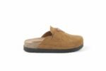 sabot mules confort femme en daim camelle    R 205